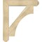Ekena Millwork Westlake Craftsman Rough Sawn Bracket, Douglas Fir, 6"W x 38"D x 44"H BKT06X38X44WTL04RDF - alternate 2